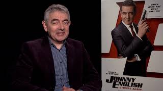 Rowan Atkinson Interview Johnny English Strikes Again [upl. by Larianna]