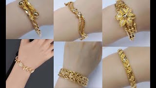 TOP 20 Gold Bracelet Designs For Women  Style Pro [upl. by Aryn277]