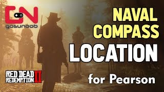 Red Dead Redemption 2  Naval Compass Location for Pearson [upl. by Yentrok707]