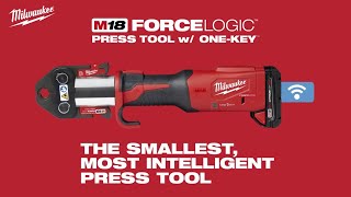 Milwaukee® M18™ FORCE LOGIC™ Press Tool w ONEKEY™ [upl. by Orsini]