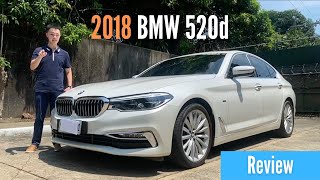 2018 BMW 520d 5 Series G30 Review [upl. by Eissim339]