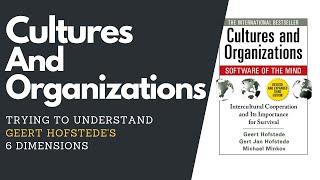 Cultures And Organizations Trying To Understand Geert Hofstedes 6 Dimensions [upl. by Lednew537]