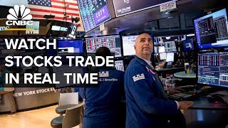 Watch stocks trade in real time after Dows third worstday ever– 3172020 [upl. by Avir]