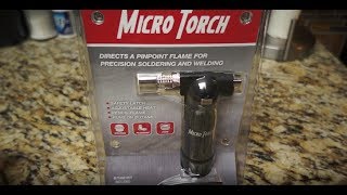 Harbor Freight Micro Torch Review [upl. by Gerry]