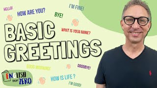 Beginner Course  Basic Greetings in English [upl. by Yntrok]