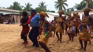 Agbadza dance Volta region of Ghana [upl. by Mahmoud]