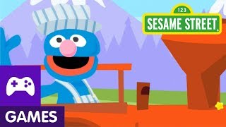 Sesame Street Grovers Rhyme Time  Game Video [upl. by Anelrac]