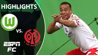 Final day THRILLER Mainz edges out stubborn Wolfsburg  Bundesliga Highlights  ESPN FC [upl. by Enitsahc]