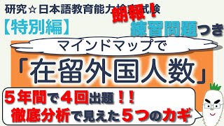 【特別編・在留外国人数】日本語教育能力検定試験まとめ [upl. by Sev]