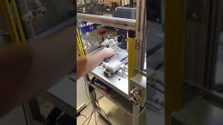 Glue Dispensing and UV Curing Machine  Plastic Joining Automation  AMS Automated Machine Systems [upl. by Dworman]