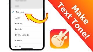 How to make CUSTOM Text Tones  Ringtone for iPhone 2020 [upl. by Einohpets951]