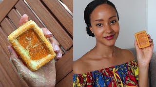 ♡DIY  savon au curcuma♡ [upl. by Nazus]