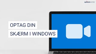 Optag din skærm i Windows 10 [upl. by Winchester]