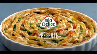 Idée recette Isla Délice  Ma Tarte Salée Torsadée [upl. by Shelagh878]