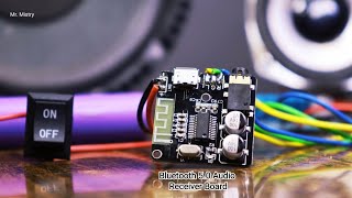 Bluetooth 50 Audio Receiver Board [upl. by Illak614]