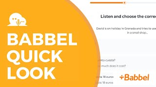 Why is Babbel Spanish so different from the rest of the Babbel Courses quick look [upl. by Melva]