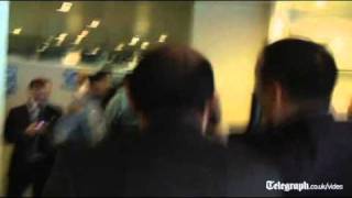 UN security men in fight with Turkish bodyguards at United Nations [upl. by Jenness941]