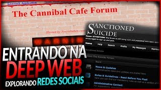 As SETE redes sociais OCULTAS da internet  Entrando na Deep Web 21 [upl. by Hardan]