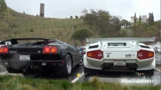 Lamborghini Countach LP5000 S and Diablo VT [upl. by La]