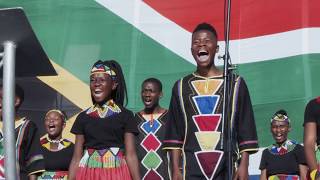 Ndlovu Youth Choir Springbok Welcome [upl. by Neelahs]