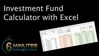 Create an Investment Fund Calculator with Microsoft Excel [upl. by Steele43]