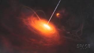 Most Powerful Quasar Discovered  Video [upl. by Lesna210]