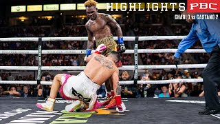 Charlo vs Castano 2 HIGHLIGHTS May 14 2022  PBC on Showtime [upl. by Airdnal]