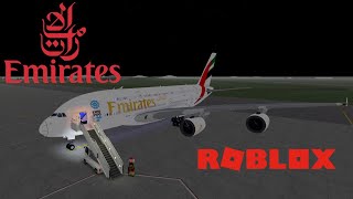 ROBLOX Emirates Airlines FIRST CLASS Review [upl. by Zenda104]