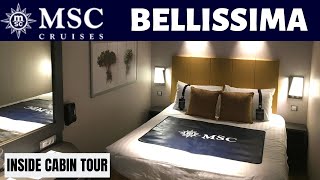 MSC BELLISSIMA Inside Cabin Tour [upl. by Nikos]