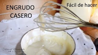 Cómo hacer engrudo casero Mi receta [upl. by Seto558]