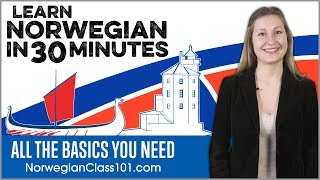 Learn Norwegian in 30 Minutes  ALL the Basics You Need [upl. by Parrish]