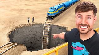 Train Vs Giant Pit [upl. by Selima]