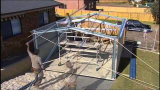 Fair Dinkum Sheds Construction Video [upl. by Seagrave]