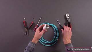 How to Wire a Porcelain Socket [upl. by Anolla]