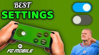 Best SETTINGS gameplay controls graphics to WIN  EA FC MOBILE 25 [upl. by Kennett]