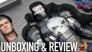 Hot Toys Punisher War Machine Armor Unboxing amp Review [upl. by Hotchkiss]