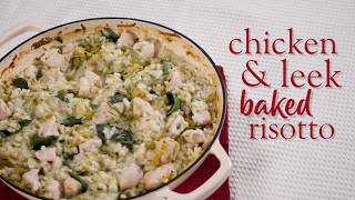 Slimming World Syn Free chicken and leek baked risotto recipe  FREE [upl. by Frost]