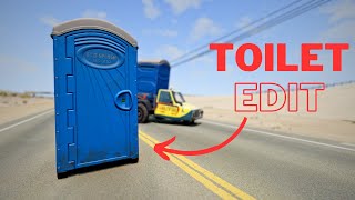 I extended MUYEs TOILET Edit  BeamNG Drive [upl. by Arza]