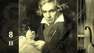 Beethoven  8th Symphony Complete ♫ [upl. by Drwde]