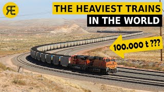 Top 10 Heaviest Trains Worldwide Explained [upl. by Lauraine304]