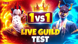 NXT 😲 HARDEST GUILD TEST 1 V 1 🤬👿 100 FAIR TESTING 🔥 NONSTOPLIVE AJJUBHAILIVE​​ [upl. by Asseret]