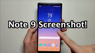 How to Screenshot on Samsung Galaxy Note 9 Easy [upl. by Burkhart151]