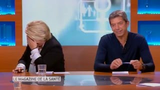 Fou rire général au Magazine de la Santé avec Thierry Lhermitte  France 5 [upl. by Kessiah996]