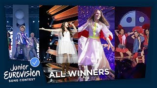 All winners of the Junior Eurovision Song Contest 20182003 [upl. by Llyrad423]