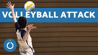 VOLLEYBALL TRAINING  How to ATTACK the Ball 🏐 [upl. by Chancey]