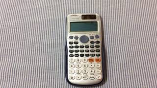 COMMENT RÉINITIALISER VOTRE CALCULATEUR CASIO ¡TRÈS FACILE  fx991ES PLUS [upl. by Ramak]