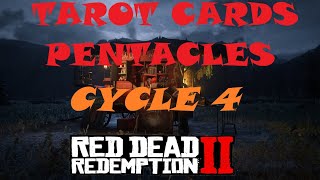 RDR2 All Pentacles Tarot Cards Locations Cycle 4 [upl. by Naic67]