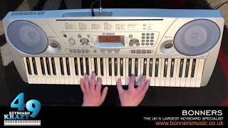 Yamaha PSR275 Keyboard  480 Voices Part 23 [upl. by Gierk807]