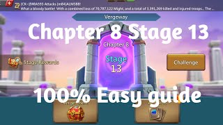 Lords mobile Vergeway chapter 8 Stage 13 easiest guide [upl. by Asia]