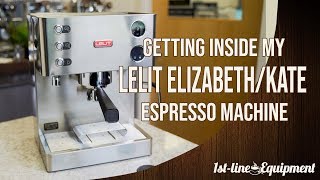 Getting Inside My Lelit ElizabethKate Espresso Machine [upl. by Orvil370]